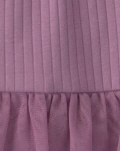 Baby Girl 2-Piece Long-Sleeve Bodysuit & Tulle Pant Set - Purple whatsapp image 2026 07 18 at 10.52.24 (2)