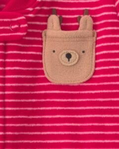 Baby Christmas Reindeer Striped Fleece Loose Fit Wearable Blanket - Red whatsapp image 2026 07 19 at 21.06.25 (1)