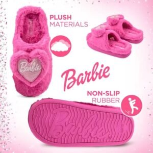 Barbie Fuzzy House Women's Indoor/Outdoor Slippers photo 2026 07 23 06 54 00