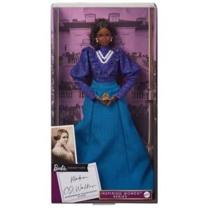 Inspirational Barbie Doll for Women Madam CJ Walker with Accessory photo 2026 07 23 07 00 33